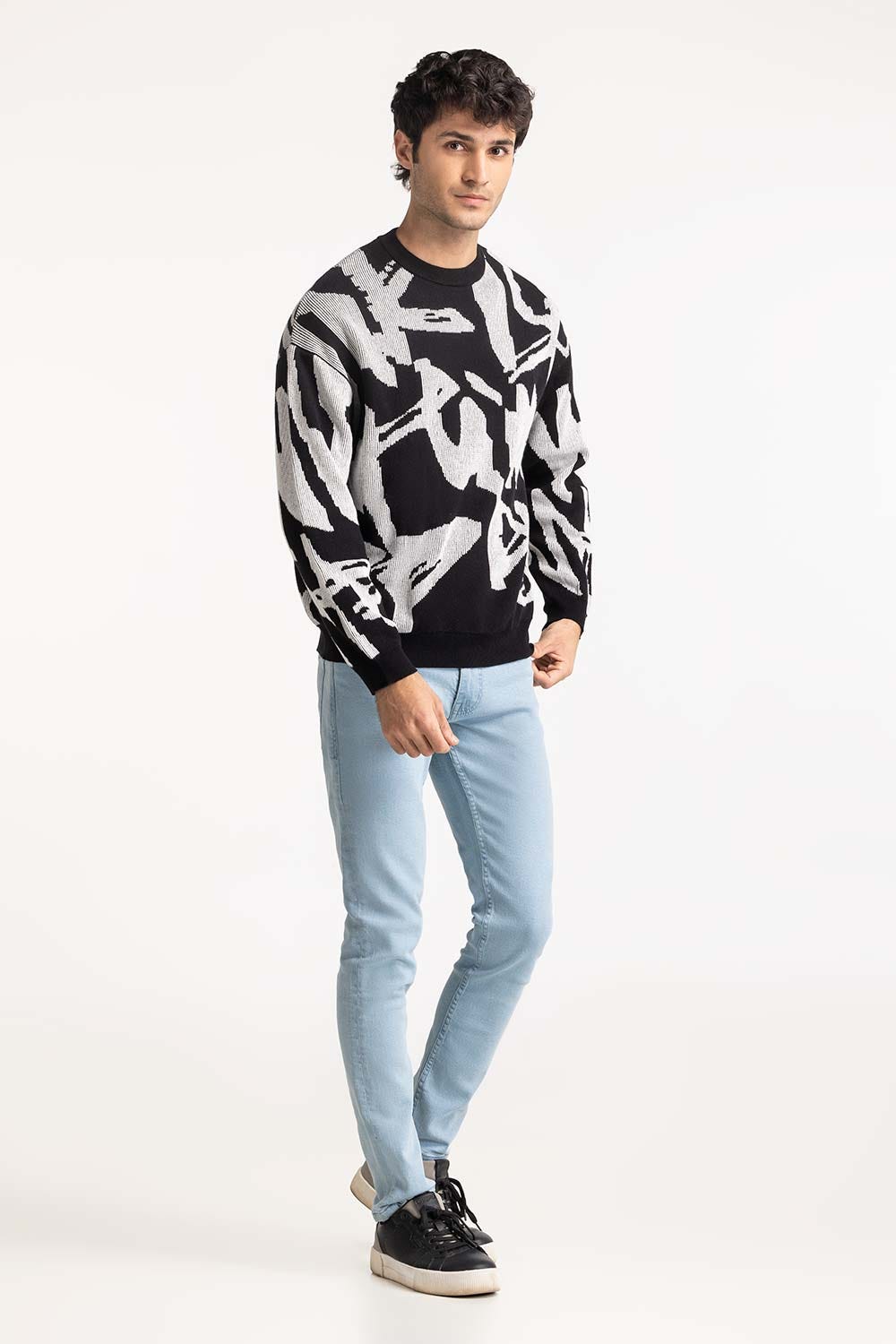 Crew Neck Sweater MN-SWT-WS24-203