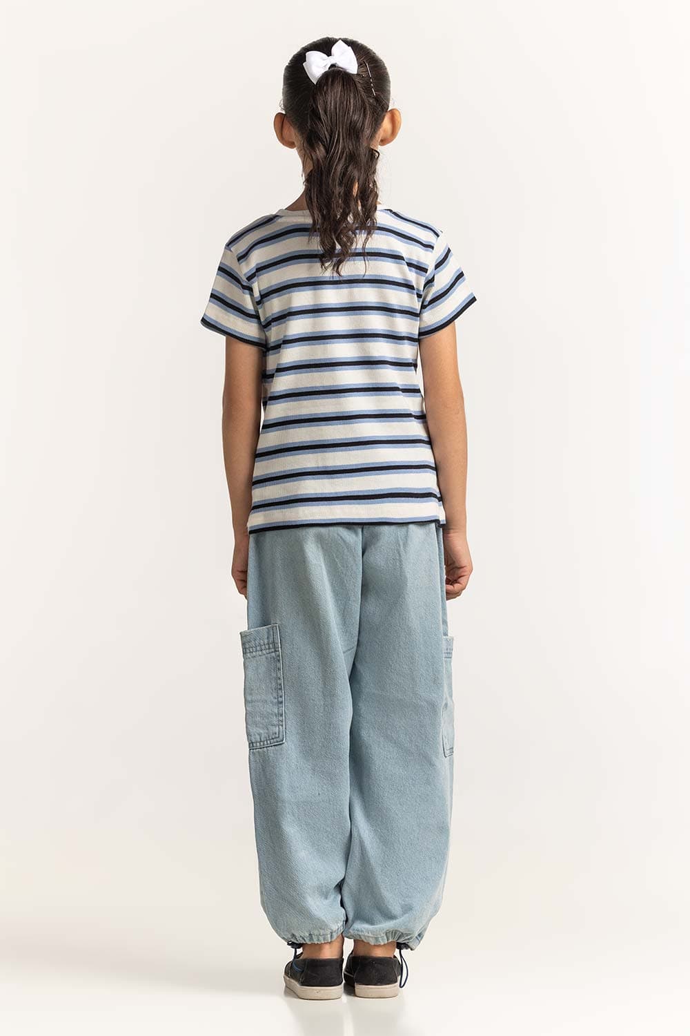 Crew Neck Yarn-Dyed Tee JG-TS-SS24-039