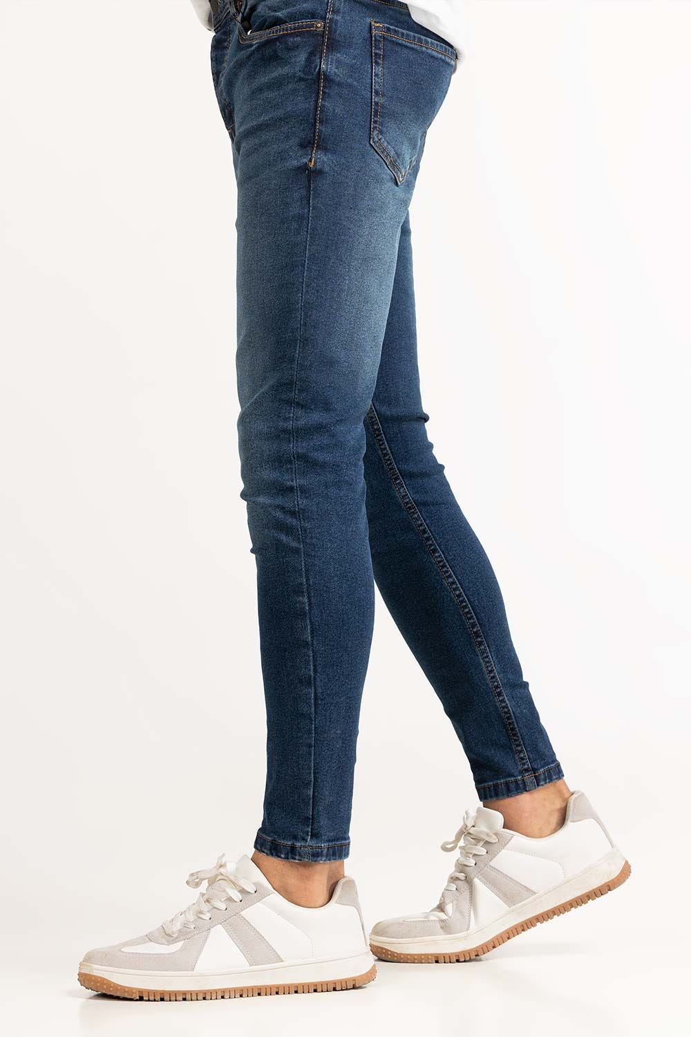 Dark Blue Basic Jeans 231-121-002 A