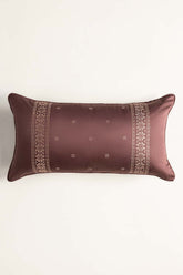 Dark Brown T-400 Embroidered Deck Cushion Cover