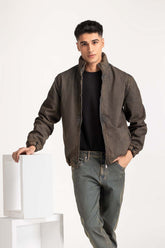 Denim Puffer Jacket MN-JKT-WS24-069