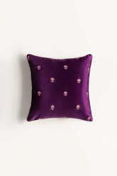 Ditsy Velvet Embroidered Cushion Cover