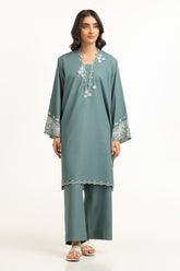 Dobby Embroidered Co-Ord Set IPST-44363