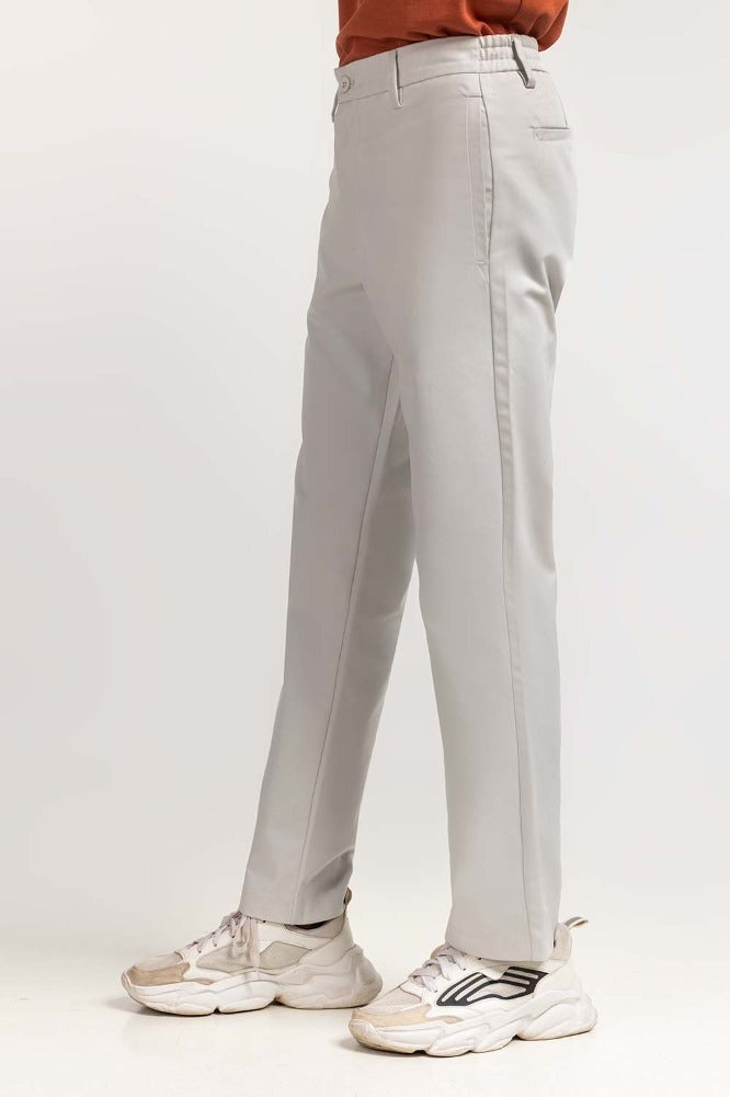 Down Blue Basic Khaki Pant MNTRCSS24007-B