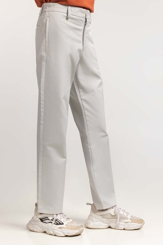 Down Blue Basic Khaki Pant MNTRCSS24007-B