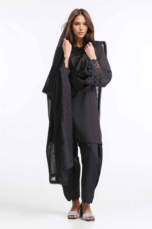 Embroidered Lawn Dupatta DP-42003