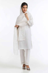 Embroidered Lawn Dupatta DP-42004