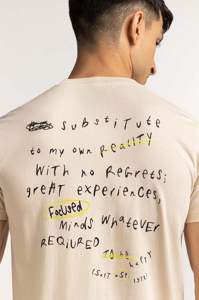 Ecru Graphic Tee MN-TS-GP-S24-605