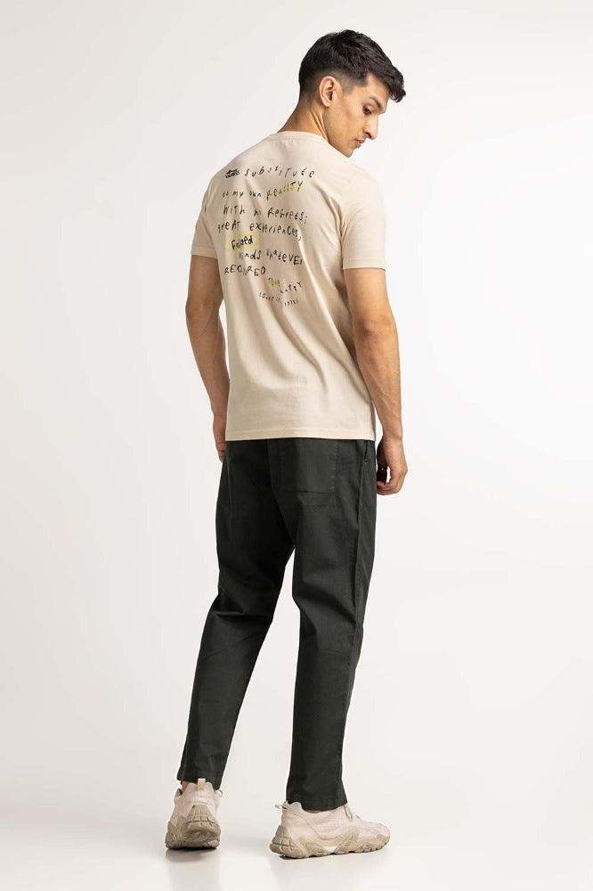 Ecru Graphic Tee MN-TS-GP-S24-605