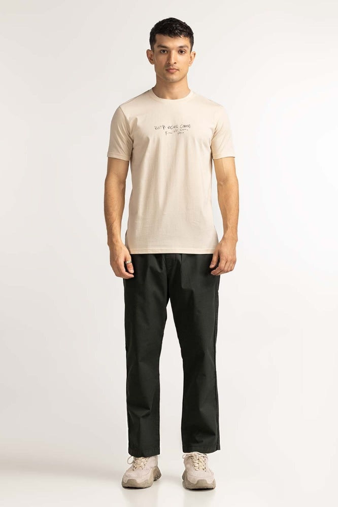 Ecru Graphic Tee MN-TS-GP-S24-605