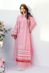 3 Piece Unstitched Embroidered Printed Denting Lawn Suit DN-52015