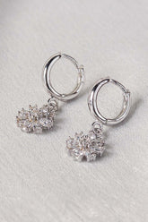 English Lock Flower Earrings IFA-ER-014