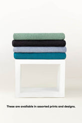 Assorted Combed Dyed Towel Bath Sheet - 750 GRM