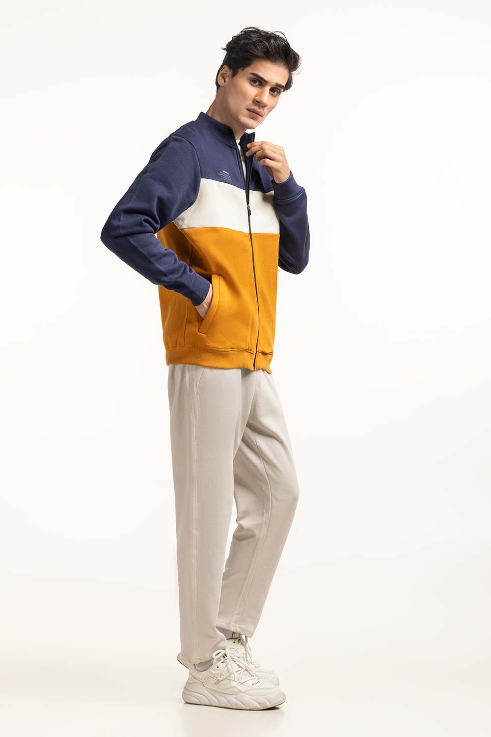 Fashion Knitted Zipper MN-KNZ-WS24-309