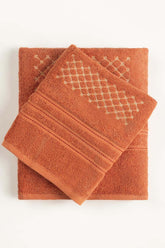 Fiesta Combed Embroidered Towel