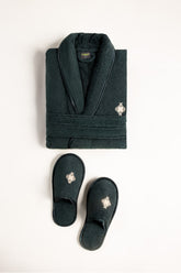 Forest Velour Bathrobe