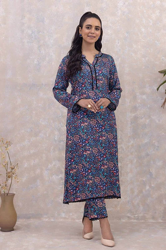 2 Piece Cotail Unstitched Suit WNST-32054