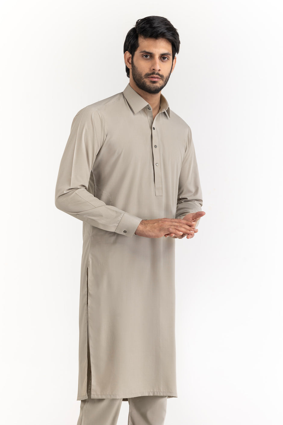 GINI GOLD Unstitched Fabric Blended-LF