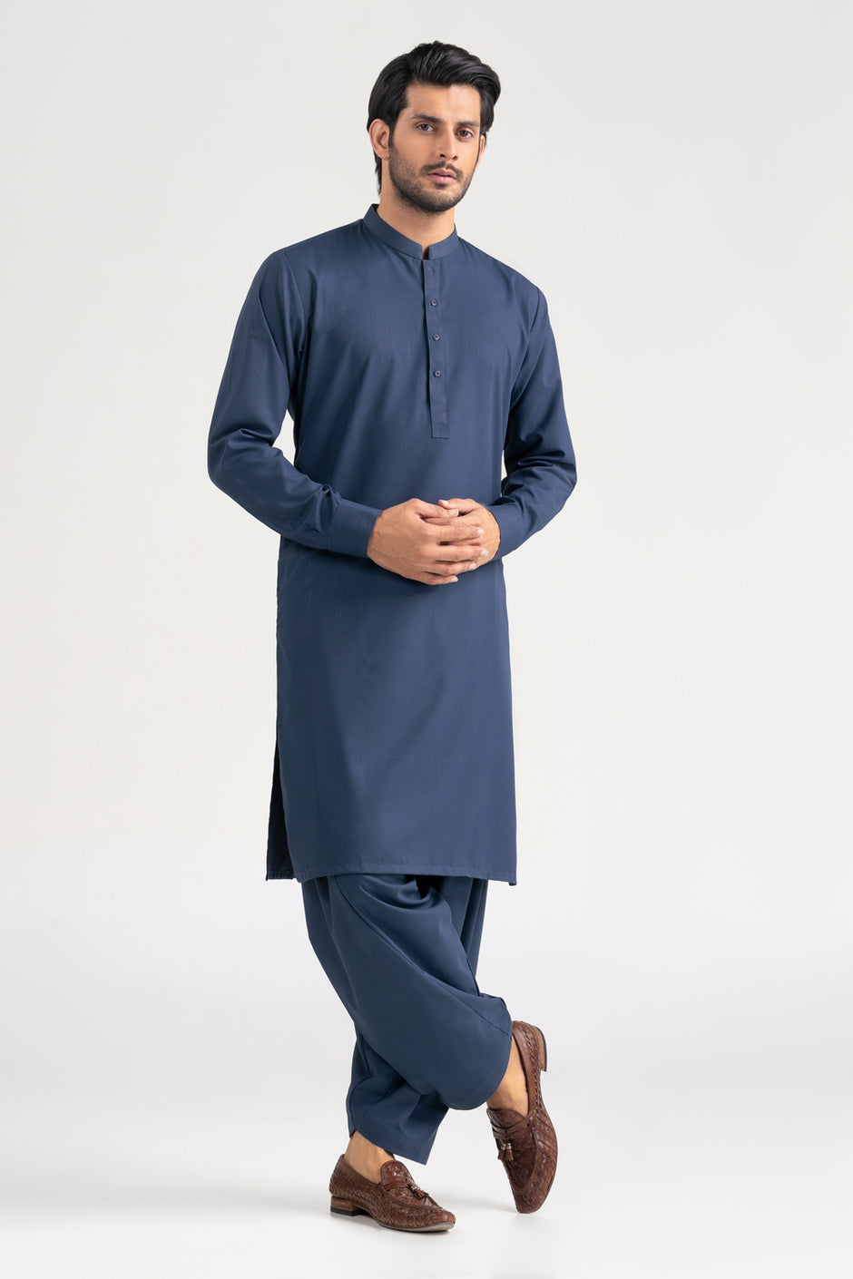 GINI GOLD Unstitched Fabric Blended-LF