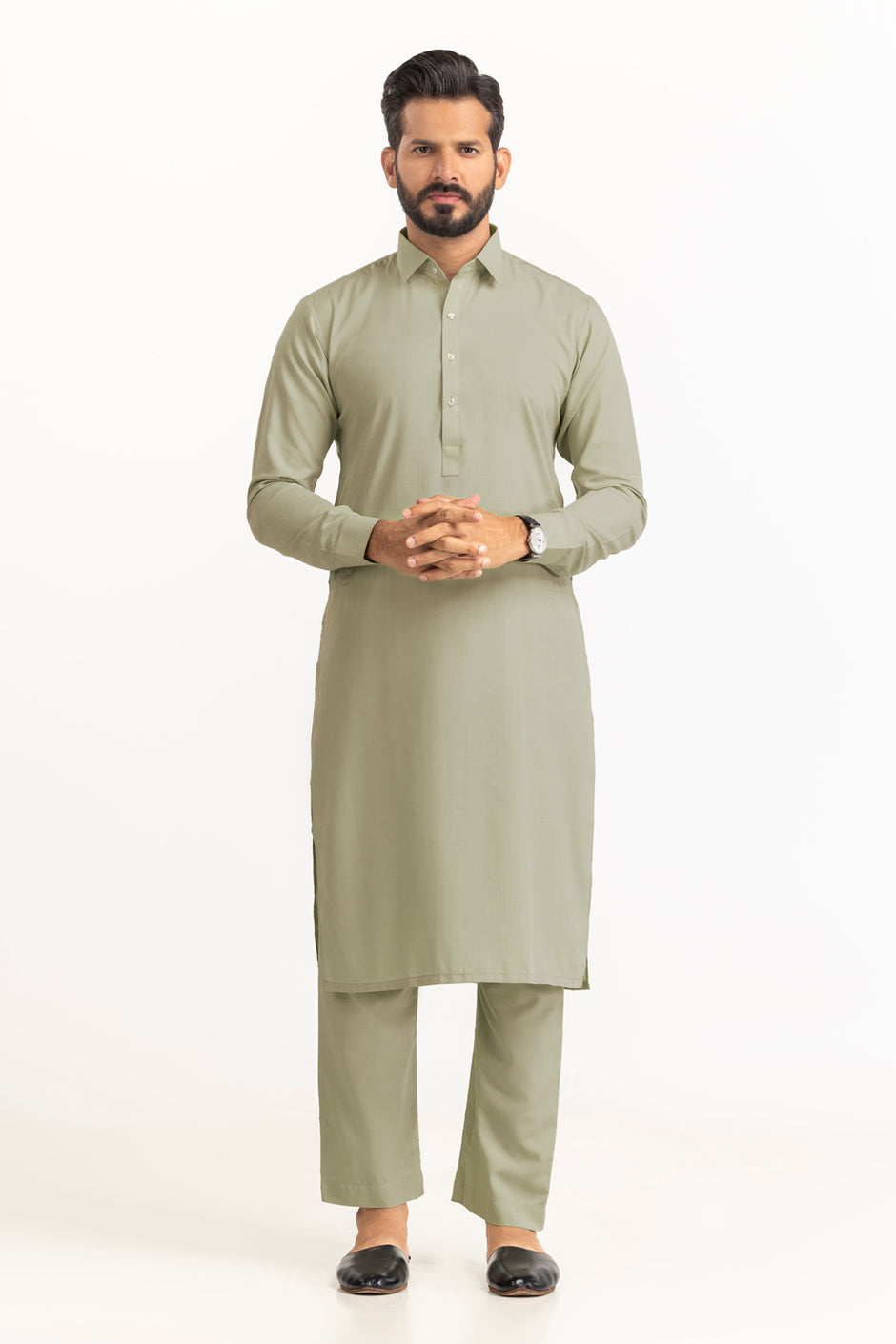 GINI GOLD Unstitched Fabric Blended-LF