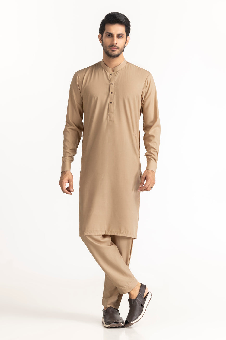 GINI GOLD Unstitched Fabric Blended-LF