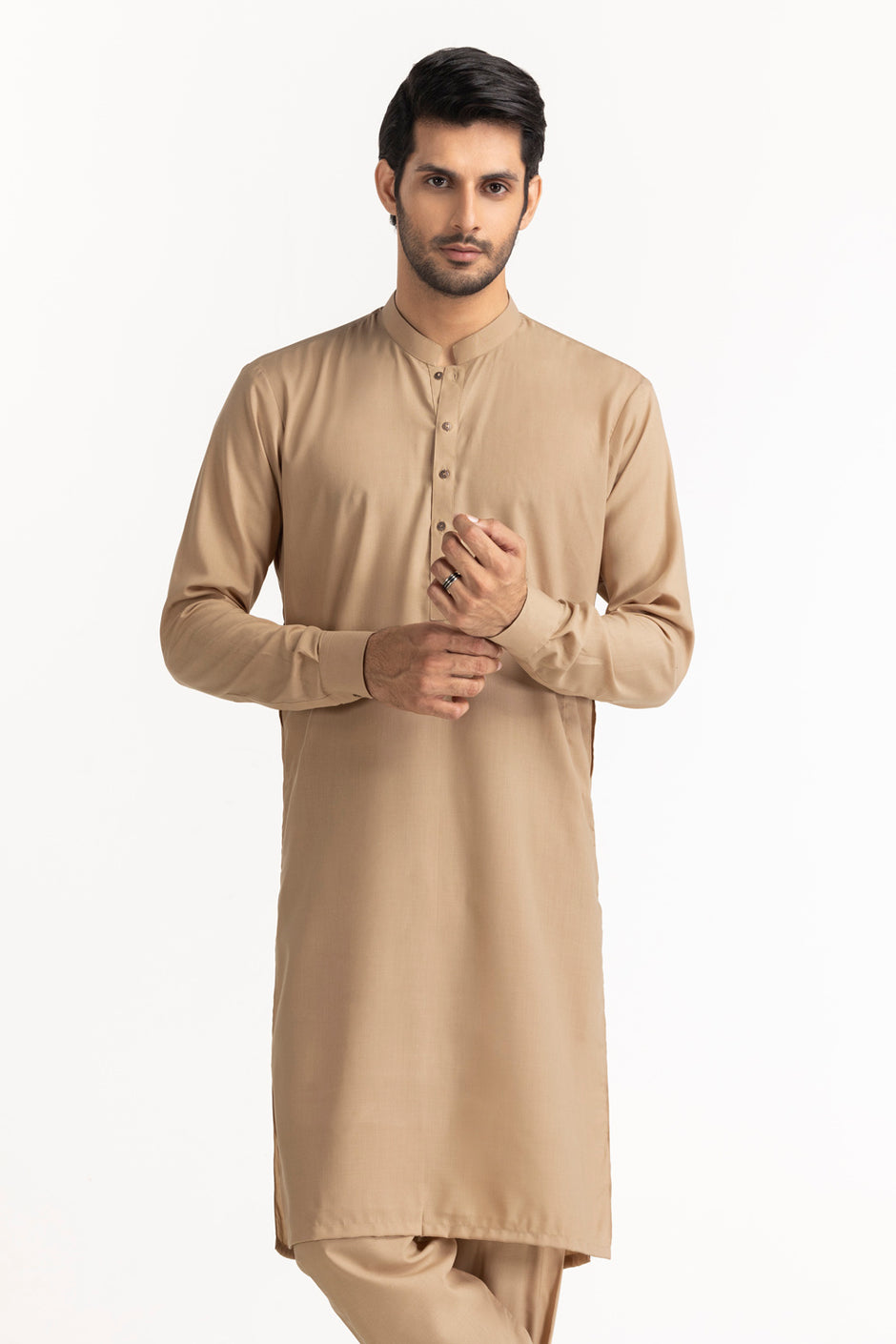 GINI GOLD Unstitched Fabric Blended-LF