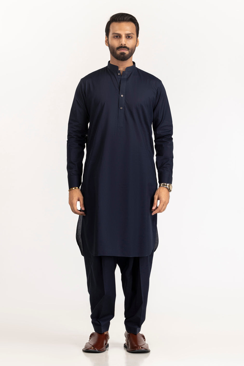 GINI GOLD Unstitched Fabric Blended-LF