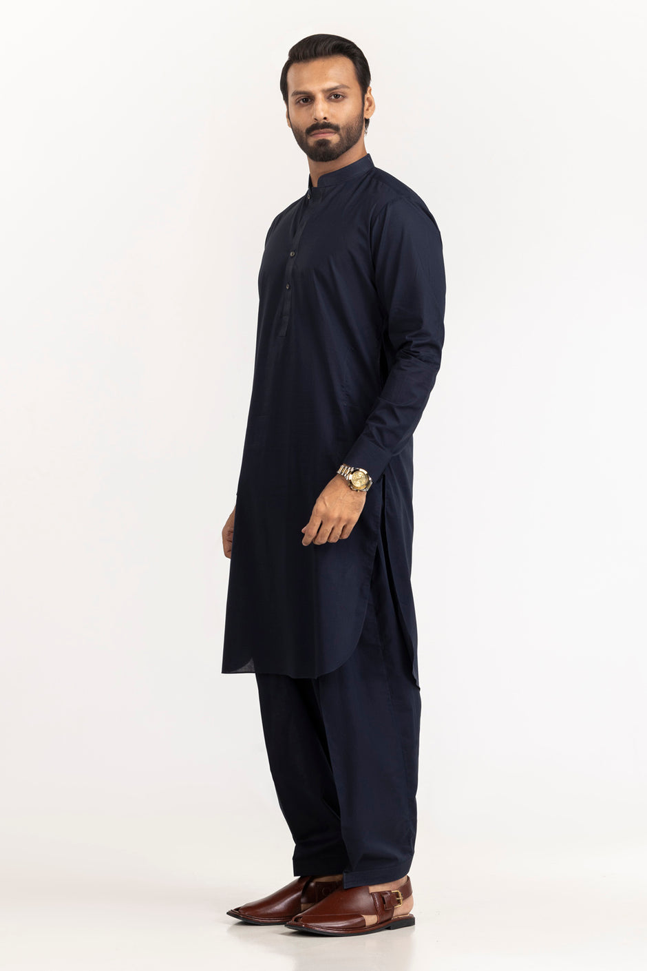 GINI GOLD Unstitched Fabric Blended-LF