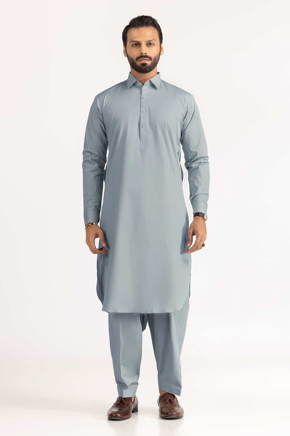GINI GOLD Unstitched Fabric Blended-LF