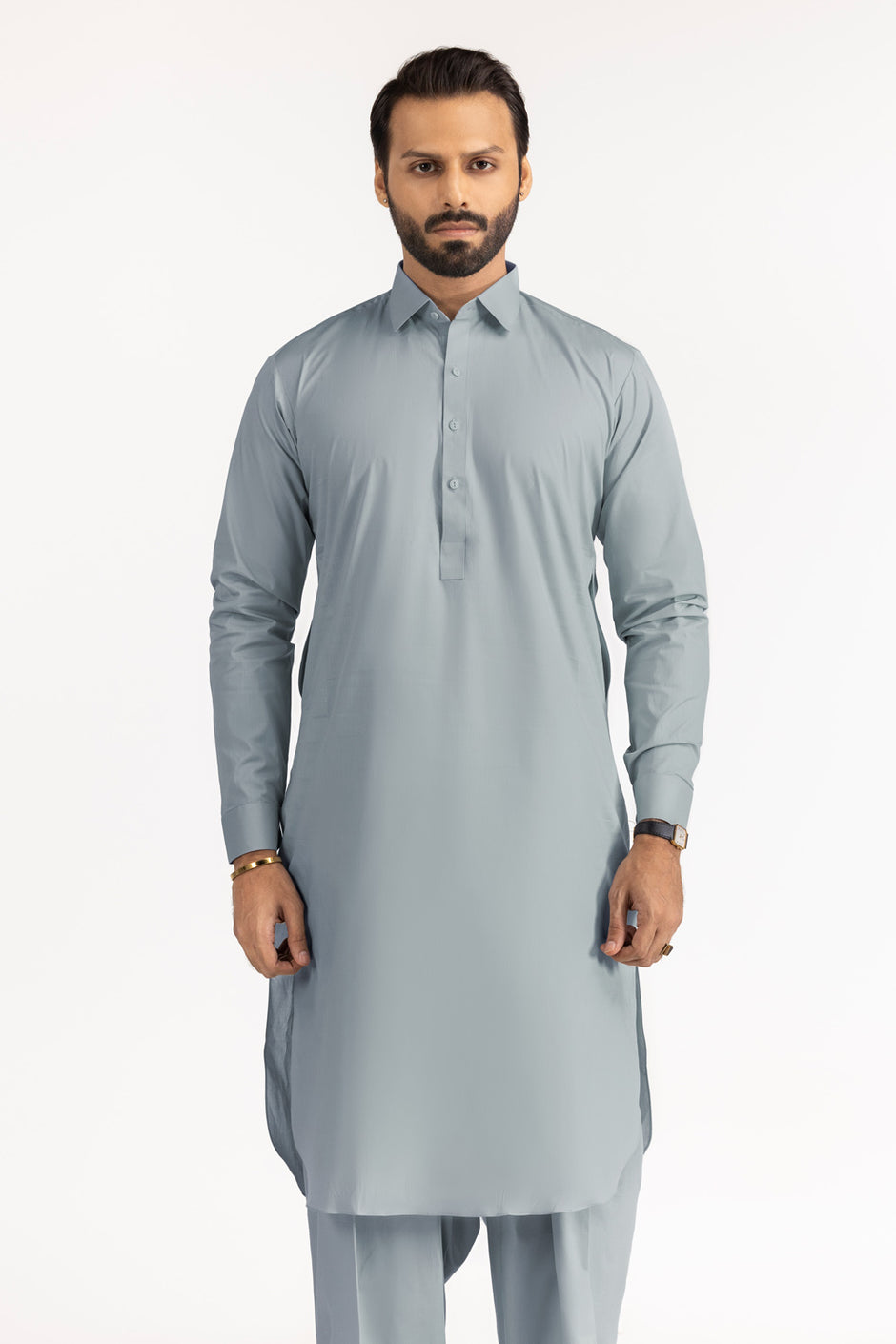 GINI GOLD Unstitched Fabric Blended-LF