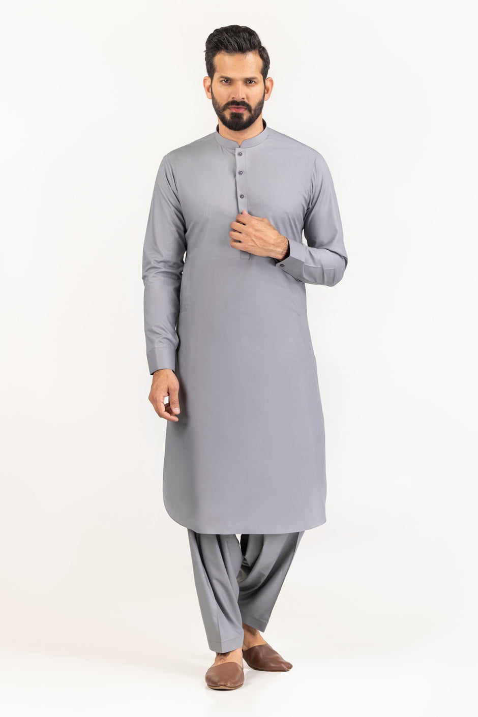 GINI GOLD Unstitched Fabric Blended-LF