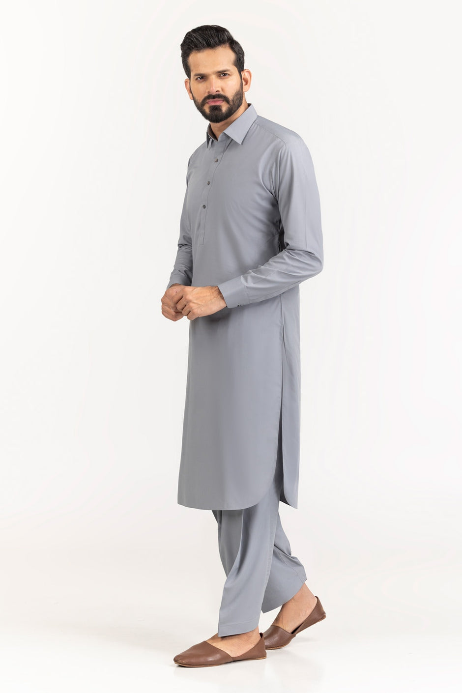 GINI GOLD Unstitched Fabric Blended-LF