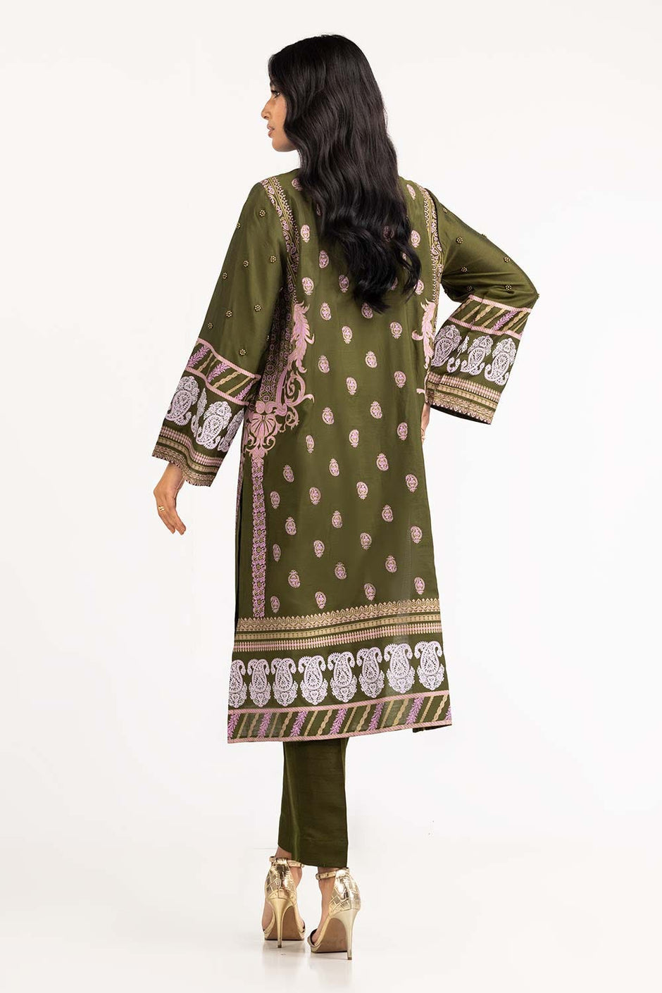2 Piece Screen Print Shirt And Trouser