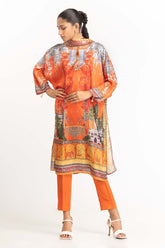 Digital Print Shamose Silk Embroidered Suit GLM-23-51