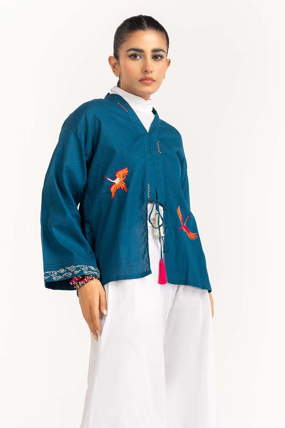 Dobby Embroidered Shirt