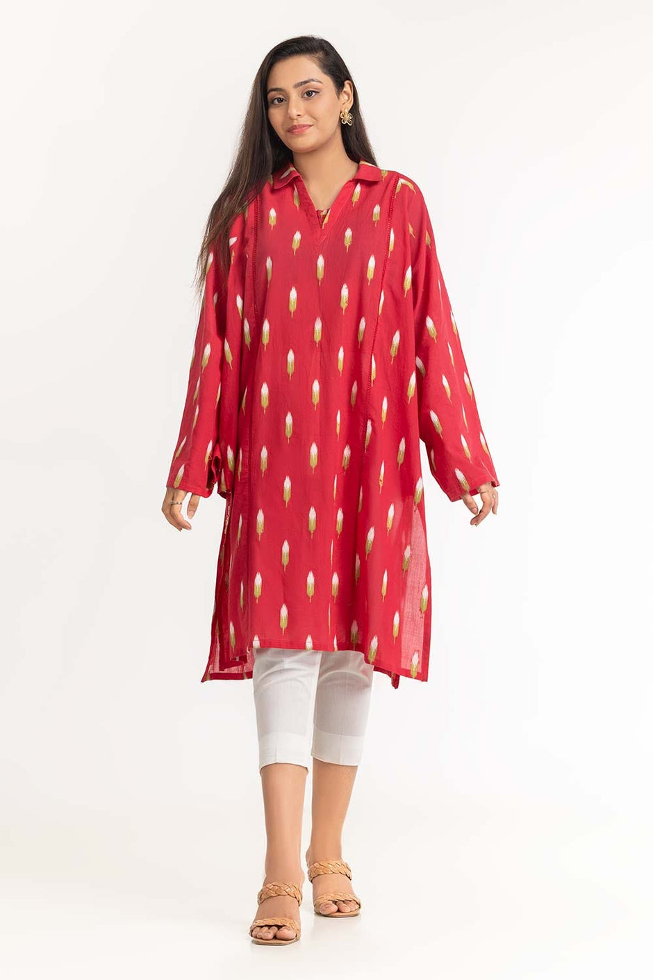Dyed Jacquard Shirt