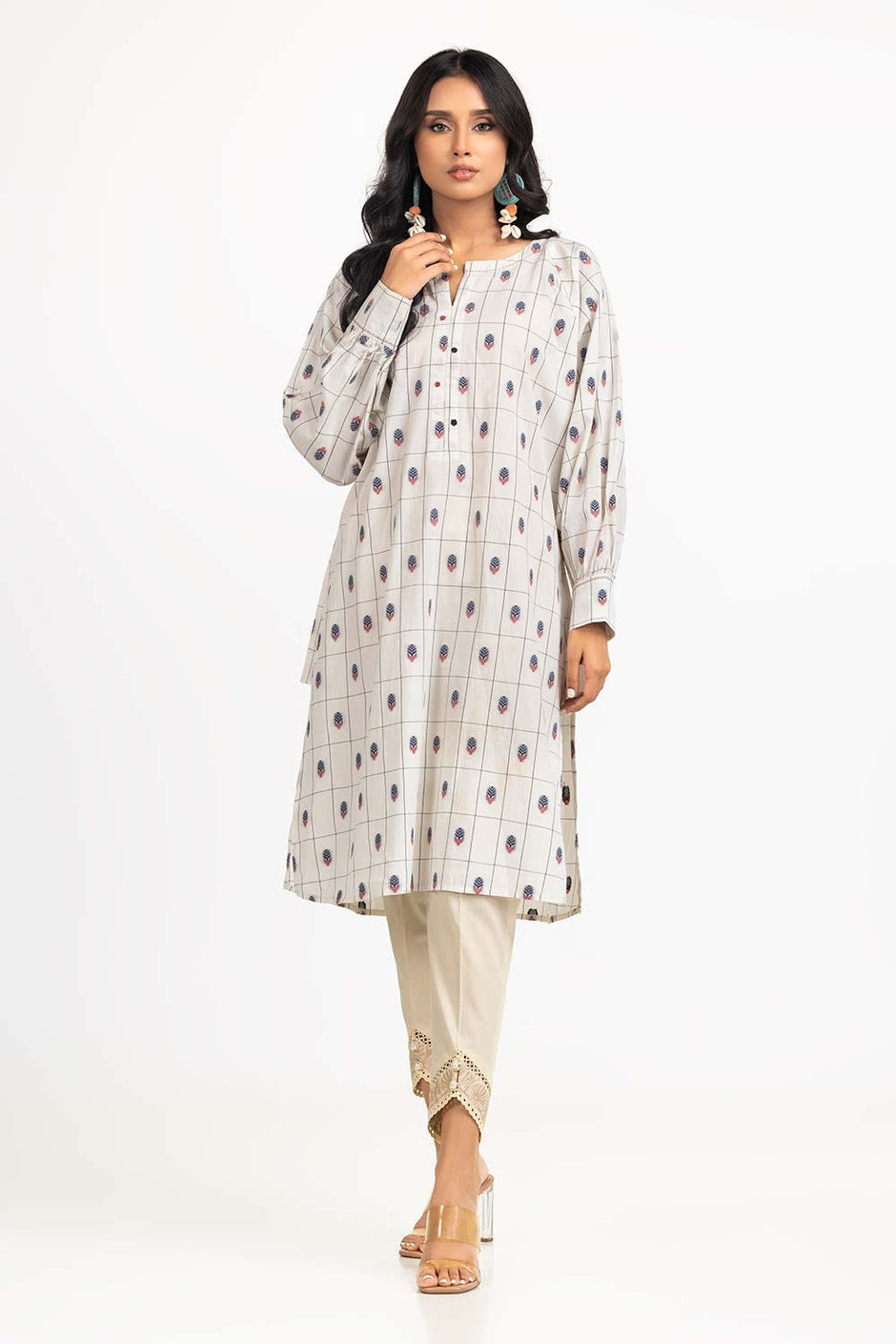 Jacquard Embellished Shirt