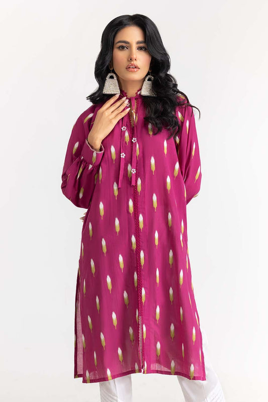 Dyed Jacquard Embelished Shirt GLS-23-49