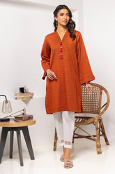 Dobby Dyed Embellished Shirt GLS-24-09