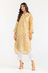 Foil Print Slub Shirt GLW-22-63 Foil Print Slub Shirt GLW-22-63