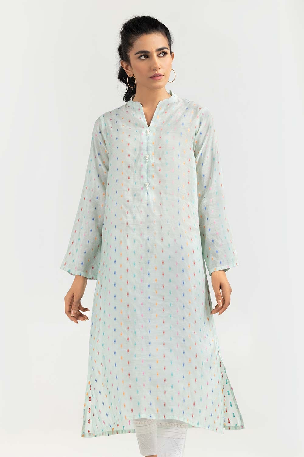 Paper Cotton Jacquard Shirt GLW-22-98