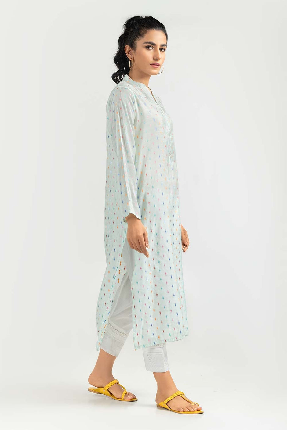 Paper Cotton Jacquard Shirt