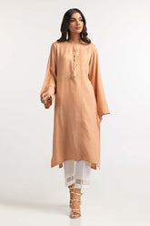 Dyed Moonlight Acrylic Viscose Embelished Shirt GLW-23-45