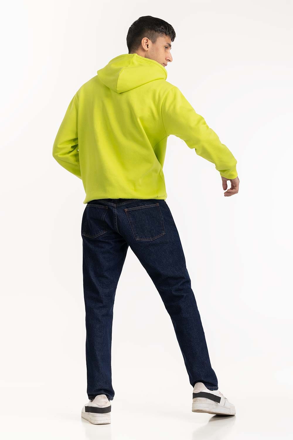 Green Basic Hoodie 224-112-022