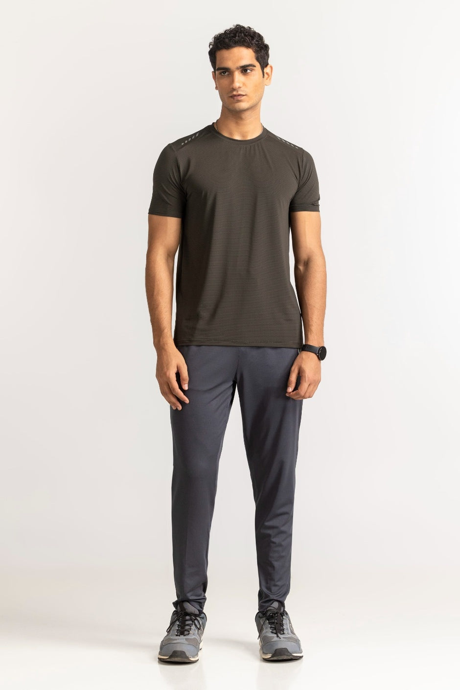 Green Textured Tee AW-TS24-005
