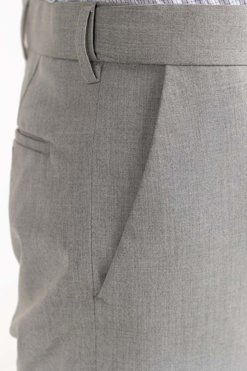Grey Basic Dress Pant MN-TR-FM23-009