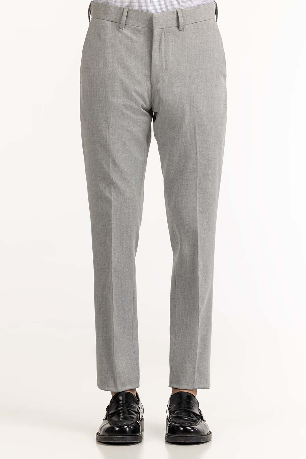 Grey Basic Dress Pant MN-TR-FM23-009
