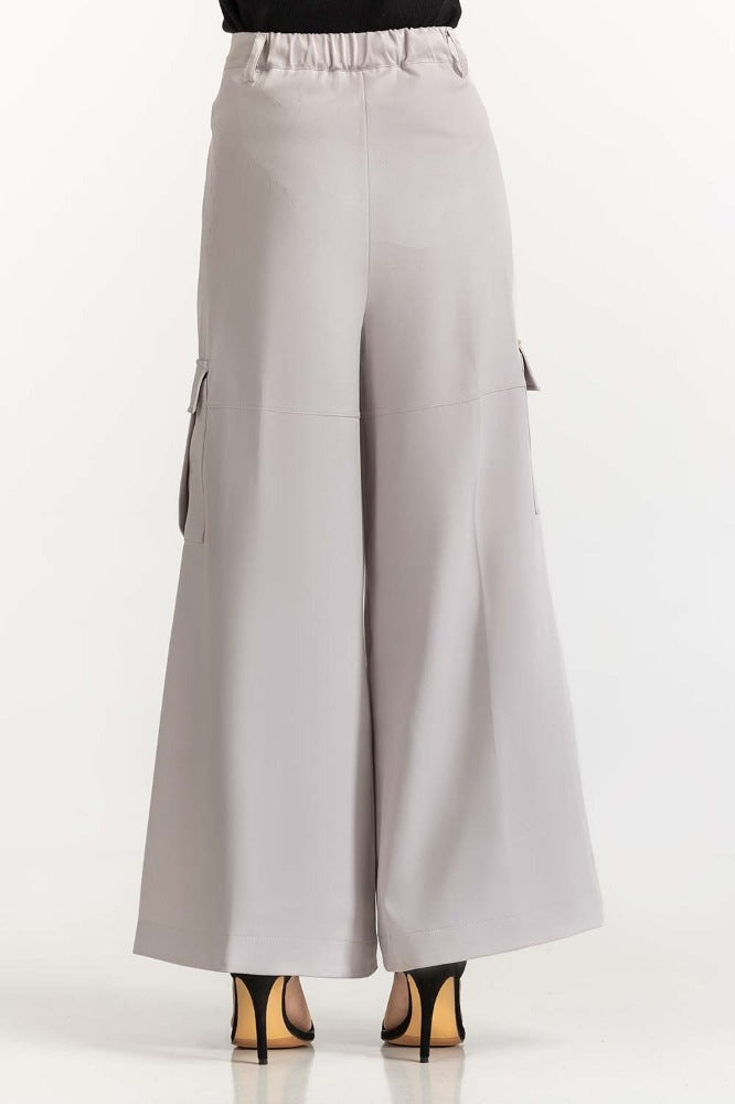 Grey Basic Trouser WM-TRKN23-001