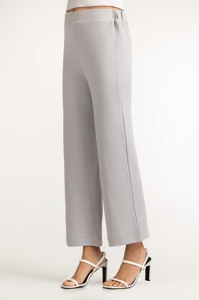 Grey Basic Trouser WM-TRKN23-107