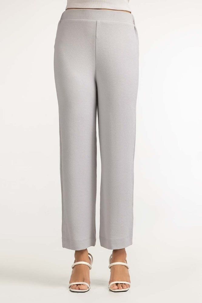 Grey Basic Trouser WM-TRKN23-107